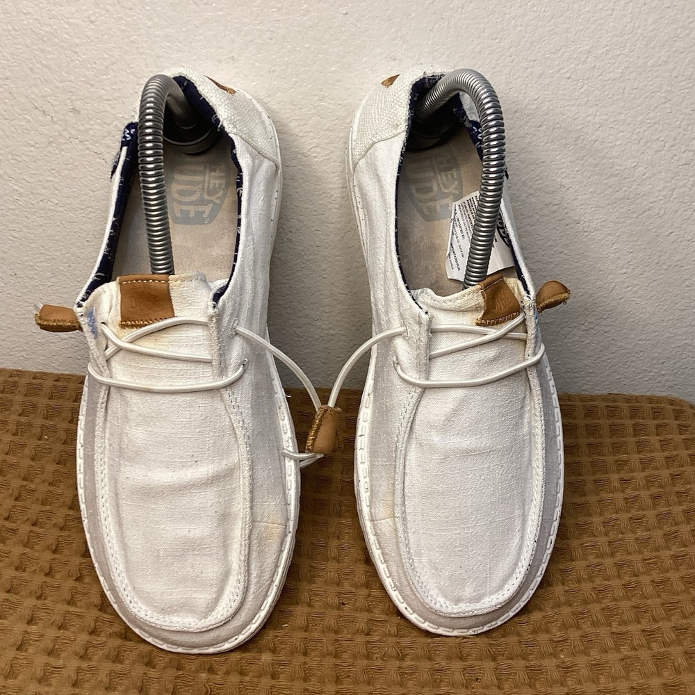 Hey Dude Shoes Wendy Washed Slip On Shoes Womens Size 9 Sneakers - Picture 8 of 9